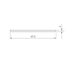 Экран прозрачный для KLUS-POWER-W70, RW70 (Arlight, Пластик) Lednikoff