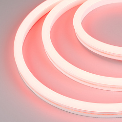 Светодиодная лента герметичная WAVE-SIDE-A120-12x25mm 230V Red (12 W/m, IP67, 50m, wire x2) (Arlight, Грибовидная форма)