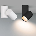 Корпус SP-POLO-SURFACE-TURN-R85 (BK, 1-3, 350mA) (Arlight, IP20 Металл, 3 года) Lednikoff