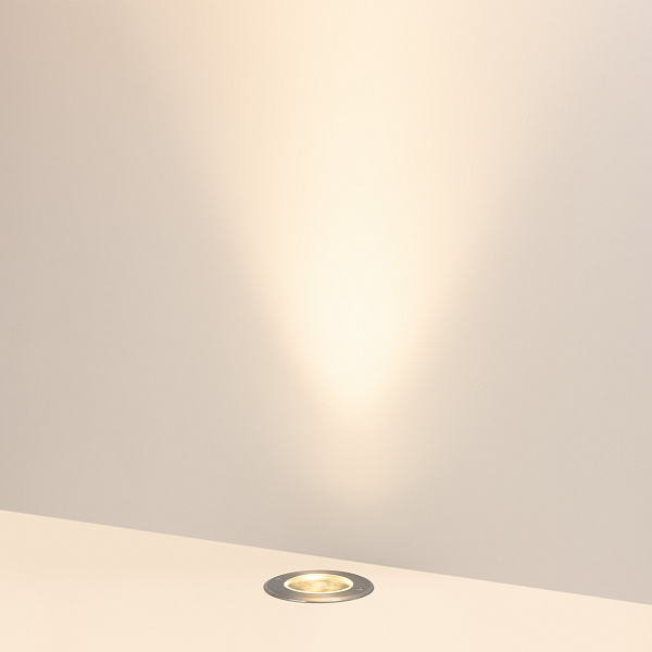 Светильник LTD-DAFNA-GROUND-R130-11W Warm3000 (SL, 10 deg, 230V) (Arlight, IP67 Металл, 5 лет) Lednikoff