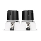 Светильник MS-FLOW-BUILT-S157x85-2x6W Day4000 (WH, 38 deg, 230V) (Arlight, IP20 Металл, 5 лет) Lednikoff