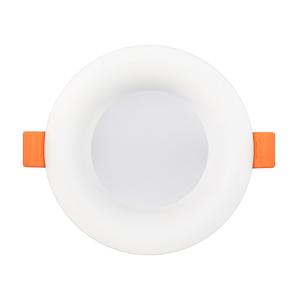 Светильник MS-BLIZZARD-BUILT-R102-8W Warm3000 (WH, 100 deg, 230V) (Arlight, IP20 Металл, 3 года) Lednikoff