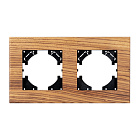 Рамка из натурального дерева FRM-XSILO-WD-2-SNL (Arlight, -) Lednikoff