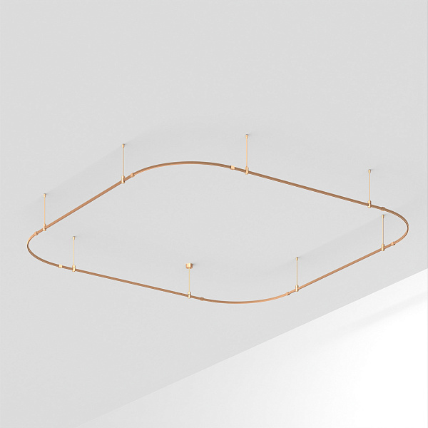 Основание ART-APRIORI-QUADRAT-SOFT-ROD-400-3500x3500 (GD) (Arlight, IP20 Металл, 3 года)