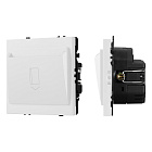 ARL NOBE Выключатель карточный магнитный софт-тач белый кварц SWT-CRD-SFPL-WH (250V, 25A) (Arlight, -) Lednikoff