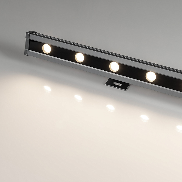 Светодиодный прожектор AR-LINE-1000L-48W-24V RGB-Day4000 (Grey, 15x45 deg, DMX512) (Arlight, Закрытый) Lednikoff