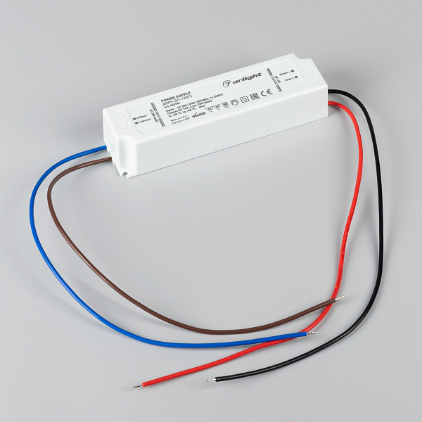 Блок питания ARPV-SP-12075 (12V, 6.3A, 75W) (Arlight, IP67 Пластик, 5 лет) Lednikoff