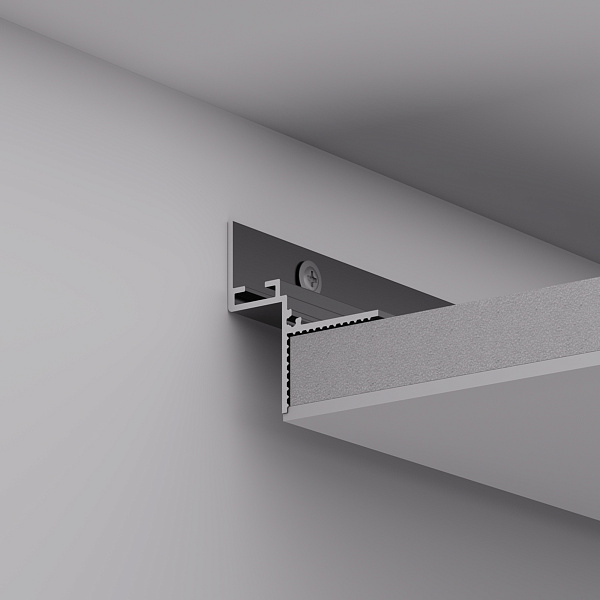 Профиль СEIL-SHADOW-12-3000 ANOD BLACK (Arlight, Алюминий) Lednikoff
