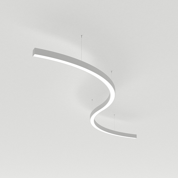 Светильник SP-LINE-HANG ARC-S3535-D1500-124W Warm3000 (WHITE, 230V) (Arlight, Металл) Lednikoff