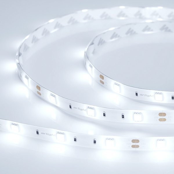 Светодиодная лента RTW 2-5000SE 12V Cool (5060, 150 LED, LUX) (Arlight, 7.2 Вт/м, IP65) Lednikoff