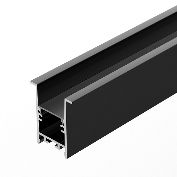 Профиль SL-COMFORT-3542-F-2000 ANOD BLACK (Arlight, Алюминий) Lednikoff