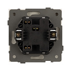 Механизм выключателя одноклавишный проходной SWT-TENDO-MKP1-PL-GD (230V, 10A) (Arlight, Песочный) Lednikoff
