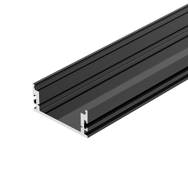 Профиль FLOOR60-H26-3000 ANOD BLACK (Arlight, Алюминий) Lednikoff