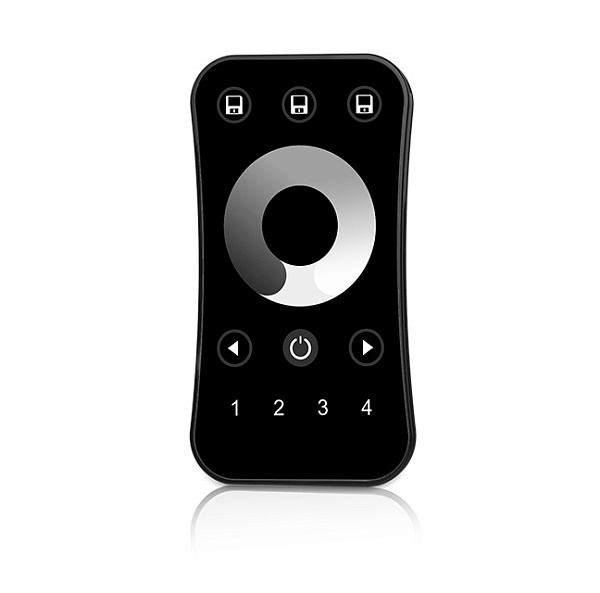 INTELLIGENT ARLIGHT Пульт SMART-801-52-4G-3SC-DIM Black (3V, 2.4G) (IARL, IP20 Пластик, 5 лет) Lednikoff