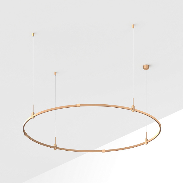 Основание ART-APRIORI-ROUND-HANG-R1800 (GD) (Arlight, IP20 Металл, 3 года)