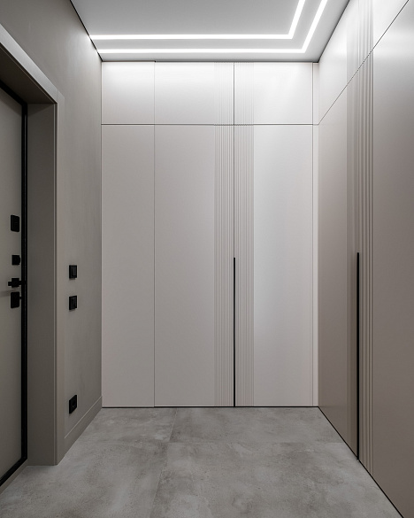 Частный интерьер квартиры ЖК "Западный порт", г. Москва 