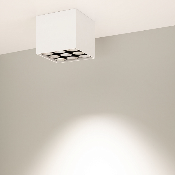 Светильник SP-ORIENT-SURFACE-TC-S95x95-20W Day4000 (WH, 30 deg, 230V) (Arlight, IP20 Металл, 5 лет) Lednikoff