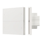INTELLIGENT ARLIGHT Кнопочная панель SMART DALI-301-22-4K-D2-IN White (BUS, Frameless) (IARL, IP20 Пластик, 5 лет) Lednikoff