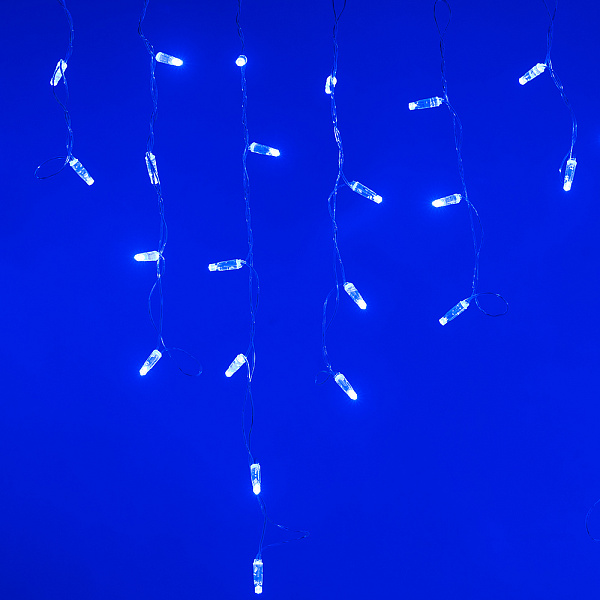 Светодиодная гирлянда ARD-EDGE-CLASSIC-2400x600-CLEAR-88LED-STD BLUE (230V, 6W) (Ardecoled, IP65) Lednikoff