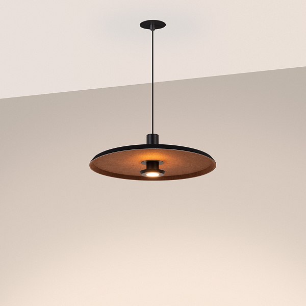 Светильник SP-KOTARO-R450-12W Warm3000 (BK-CF, 36 deg, 230V, TRIAC) (Arlight, IP20 Фетр, 3 года)