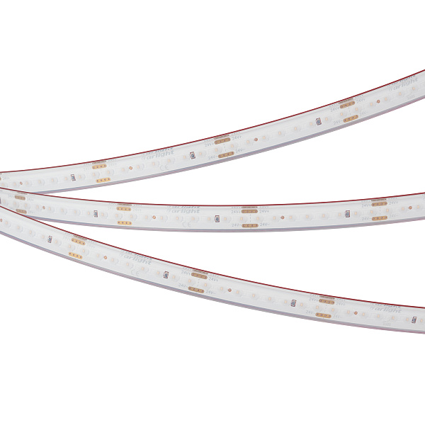 Светодиодная лента герметичная DOT-PFS-X160-10mm 24V White6000 (12 W/m, IP68, 5m) (Arlight, 5 лет) Lednikoff