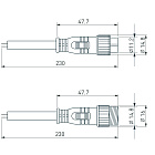 Коннектор питания ARL-LINE-2pin (24V) (Arlight, Закрытый) Lednikoff