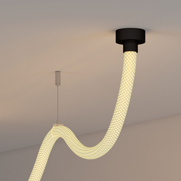 Силиконовый профиль WPH-FLEX-ROPE-D22-360deg-S8-5m WHITE (Arlight, Силикон) Lednikoff