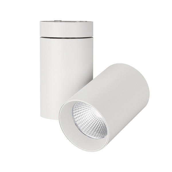 Корпус SP-POLO-SURFACE-TURN-R85 (WH, 1-3, 350mA) (Arlight, IP20 Металл, 3 года) Lednikoff