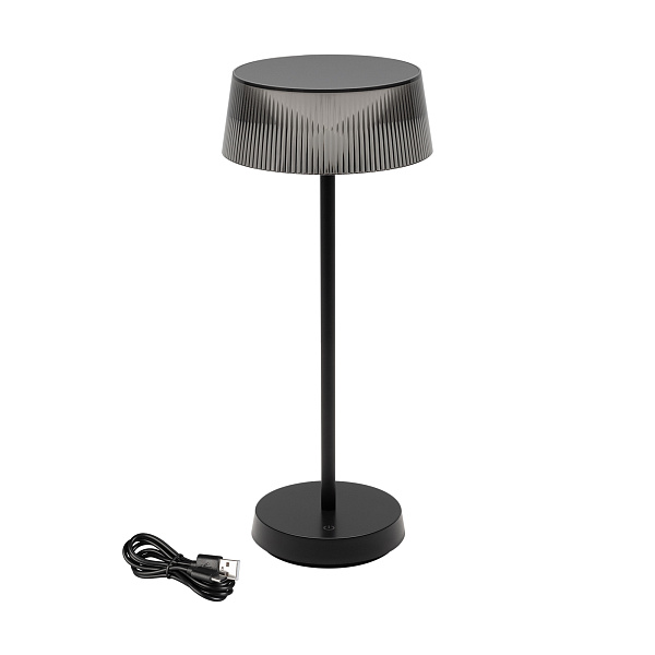 Светильник настольный SP-LATIDE-1.5W Warm2700 (Черный, 125 deg, 5V) (Arlight, IP54 Металл, 2 года) Lednikoff