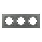 Рамка стеклянная FRM-OMALI-SFGS-3-GR (Arlight, -) Lednikoff