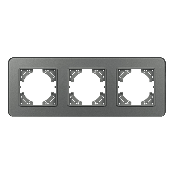 Рамка стеклянная FRM-OMALI-SFGS-3-GR (Arlight, -) Lednikoff