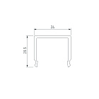 Экран G-K MAT-L для PLS-GIP, LOCK (Arlight, Пластик) Lednikoff