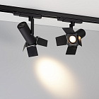 Шторки кашетирующие LGD-ARTIFACT-BARNDOOR-R65 (BK) (Arlight, Металл) Lednikoff