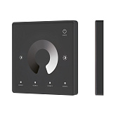 INTELLIGENT ARLIGHT Сенсорная панель SMART-RF-801-11-1G-4SC-DIM черный (3V, 2.4G) накладная (IARL, IP20 Пластик, 5 лет)