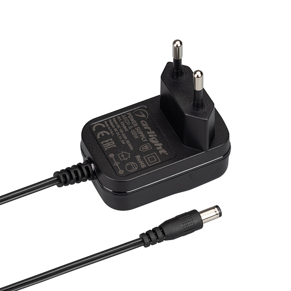 Блок питания ARDV-5-5BW (5V, 1A, 5W) (Arlight, Адаптер, 3 года) Lednikoff