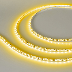 Светодиодная лента RT-A120-5mm 12V Yellow (9.6 W/m, IP20, 5m) (Arlight, 9.6 Вт/м, IP20)