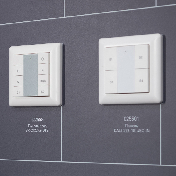 Стенд Системы Управления DALI 1760x600mm (DB 3мм, пленка, лого) (Arlight, -)