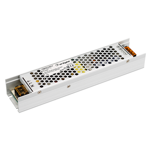 Блок питания ARS-100L-12 (12V, 8.3A, 100W) (Arlight, IP20 Сетка, 2 года) Lednikoff