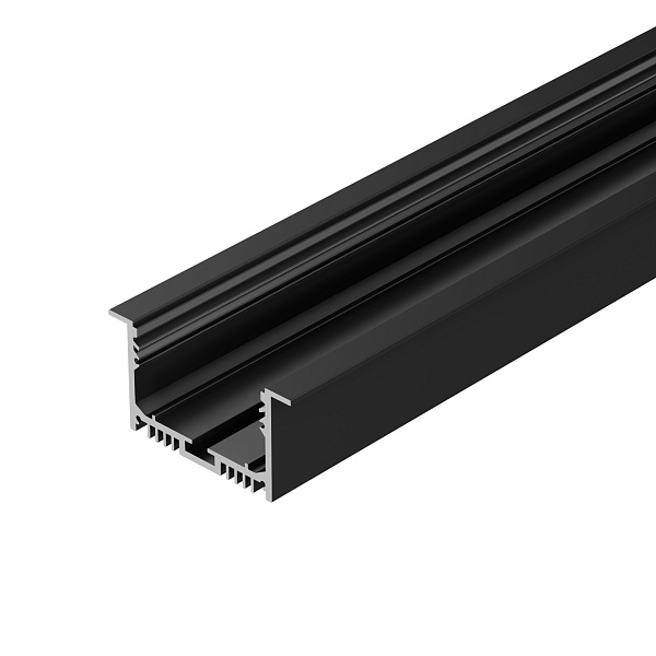 Профиль SL-LINIA62-F-2000 BLACK (BY) (Arlight, Алюминий) Lednikoff