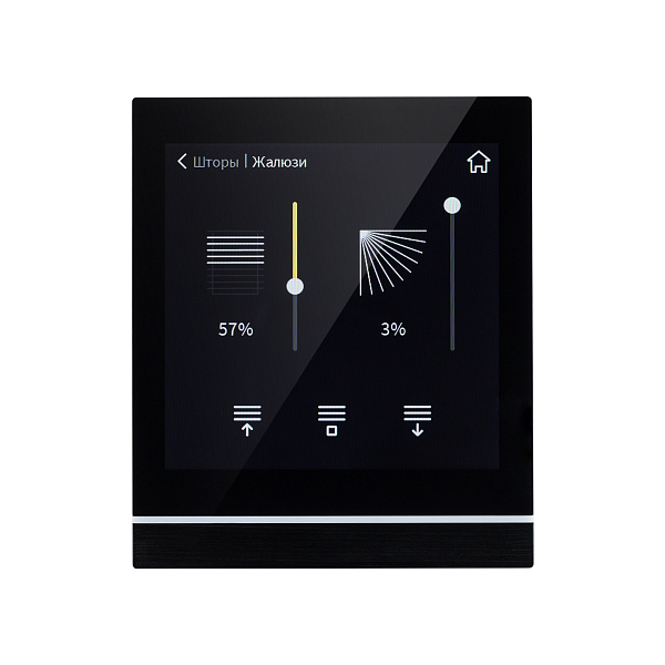 INTELLIGENT ARLIGHT Панель сенсорная KNX-113-40-MULTI-V4-IN (20-30V) (IARL, IP20 Пластик, 2 года) Lednikoff