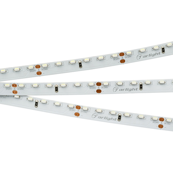 Светодиодная лента RS 2-5000 24V Day4000 2x (3014, 120 LED/m, LUX) (Arlight, 9.6 Вт/м, IP20) Lednikoff