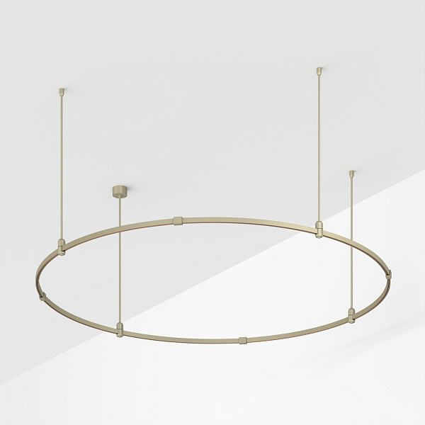 Основание ART-APRIORI-ROUND-ROD-400-R1500 (OG) (Arlight, IP20 Металл, 3 года)