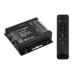 Диммер VT-S18-3x8A (12-24V, ПДУ Стик 12кн, RF) (Arlight, IP40 Металл, 3 года)