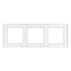 Рамка стеклянная FRM-GLARE-GS-3-WH (Arlight, -) Lednikoff
