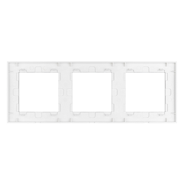 Рамка стеклянная FRM-GLARE-GS-3-WH (Arlight, -) Lednikoff