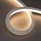Светодиодная лента герметичная MOONLIGHT-TOP-X280-20x20mm 24V Warm3000 (10 W/m, IP67, 0,5m, wire x1) (Arlight, Образец)