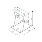 Держатель SL-LINE поворотный (Arlight, Металл) Lednikoff