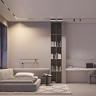 Трек встраиваемый MAG-ORIENT-TRACK-2653-STR-D-2000 (BK) (Arlight, IP20 Металл, 3 года) Lednikoff