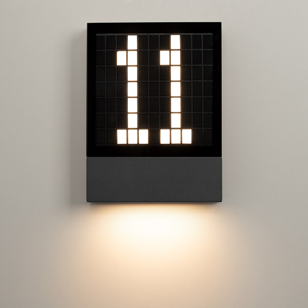 Светильник LGD-SIGN-WALL-S150x200-3W Warm3000 (GR, 148 deg, 230V) (Arlight, IP54 Металл, 3 года) Lednikoff