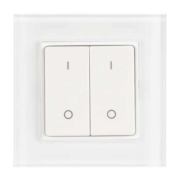 Панель SMART-P47-DIM-G-SUF (3V, 2 зоны, Knob, 2.4G) (Arlight, Пластик) Lednikoff